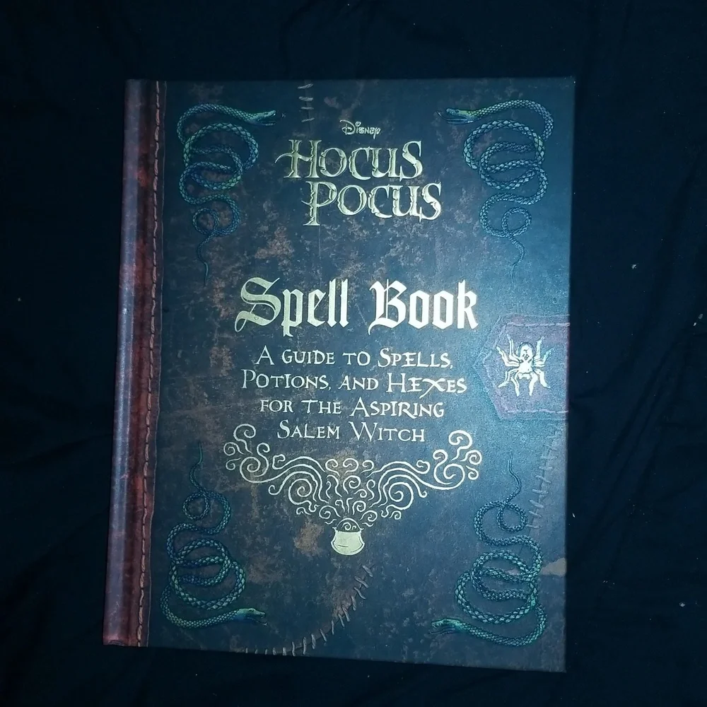 Hocus Pocus Spell Book - Picture 1 of 4